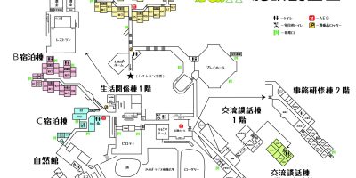 施設配置図（本館）